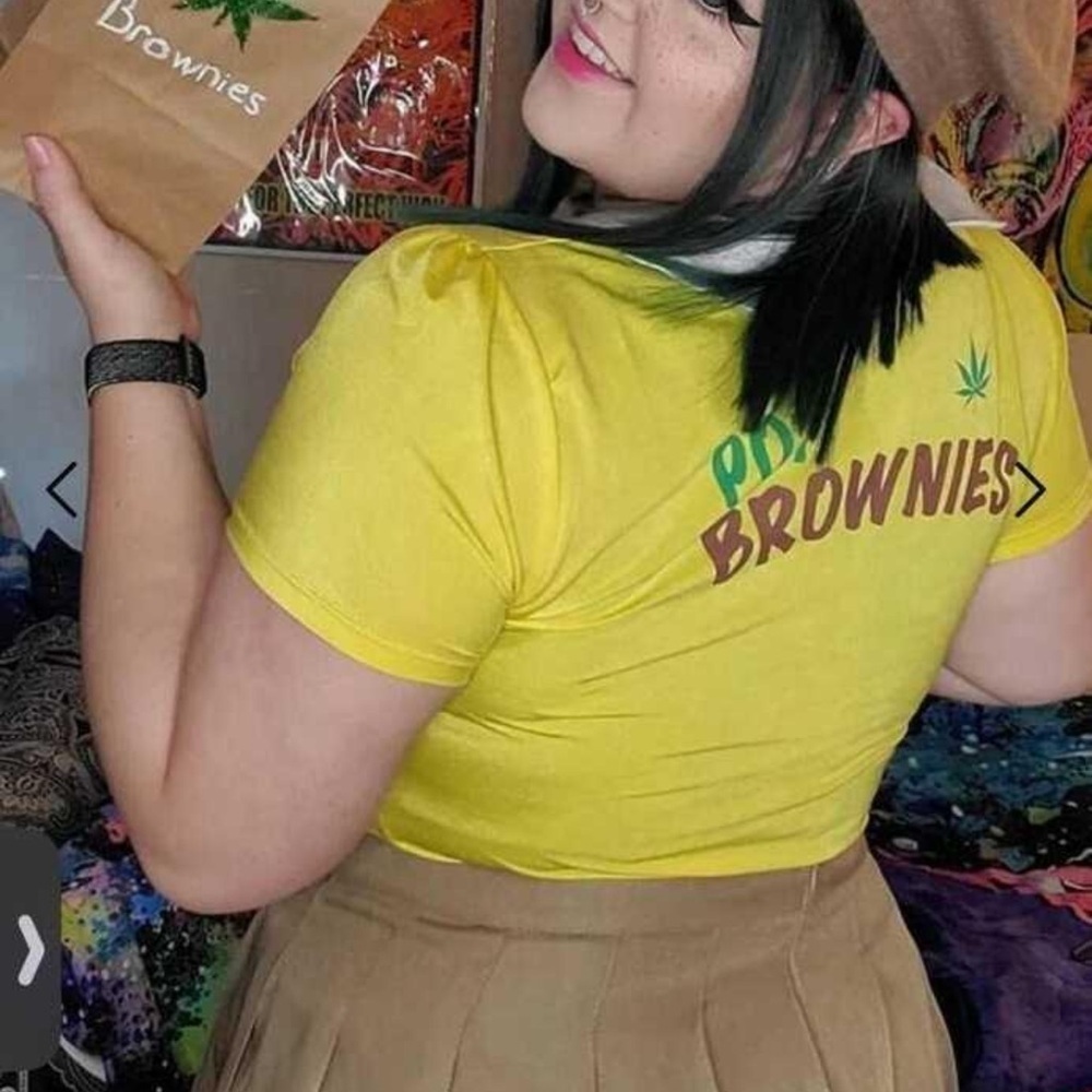Halloween Costume from DollsKill, Pot Brownies Women's 2X be 420 Friendly - Picture 2 of 5